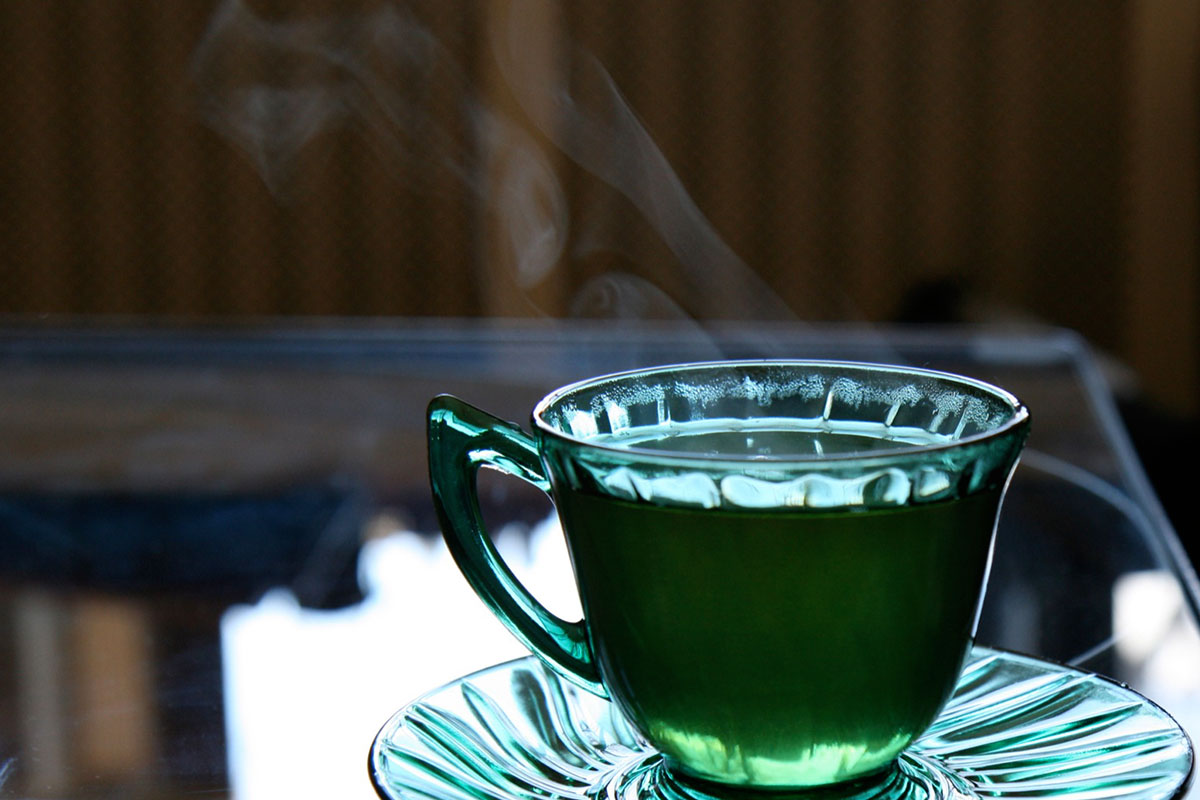 Manuka honey in hot water, tea, coffee. Heat-sensitive.