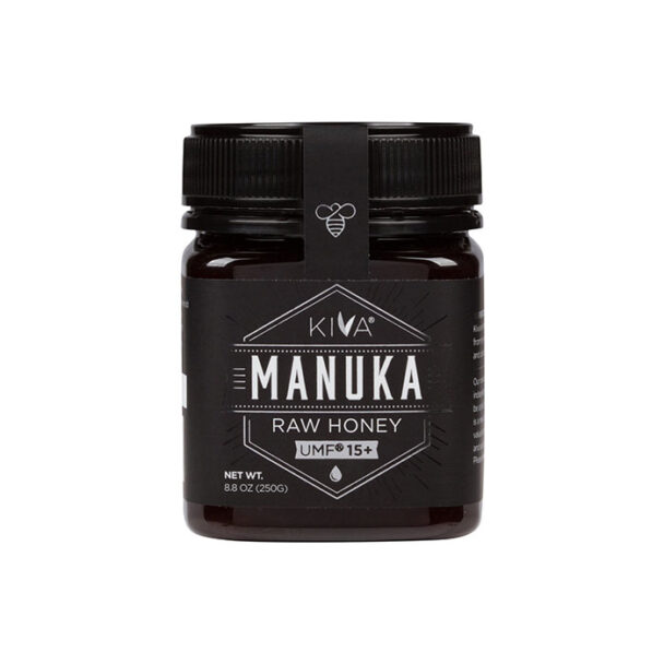 Kiva Certified UMF 15+ Raw Manuka Honey (8.8 oz) 250g