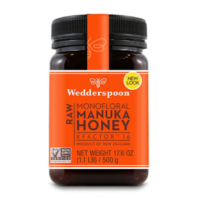 New look - Wedderspoon Raw Manuka Honey KFactor 16+ (17.6 oz) 500g